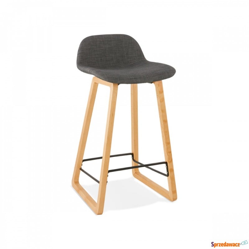 Krzesło barowe Kokoon Design Trapu Mini ciemnoszare - Taborety, stołki, hokery - Psary