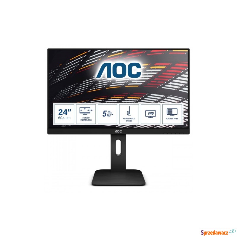 Monitor AOC 24P1 (23,8"; IPS; FullHD 1920x1080;... - Monitory LCD i LED - Słupsk