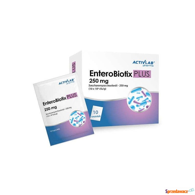 Enterobiotix plus x 10 saszetek - Witaminy i suplementy - Mikołów