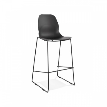 Krzesło barowe, Kokoon Design Ziggy czarne