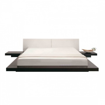 Łóżko wodne ciemnobrązowe 180 x 200 cm Ariatti
