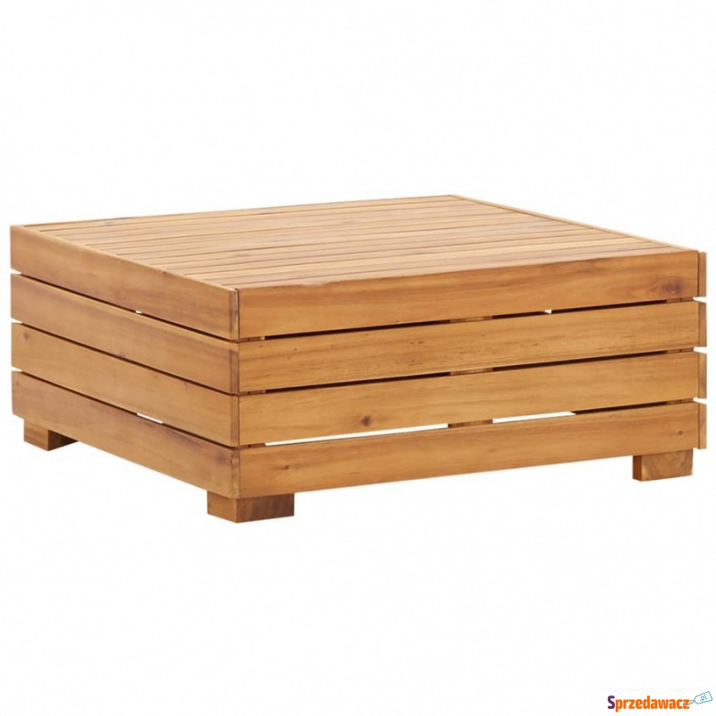 Moduł stolika, 1 szt., lite drewno akacjowe - Stoły, ławy, stoliki - Pińczów