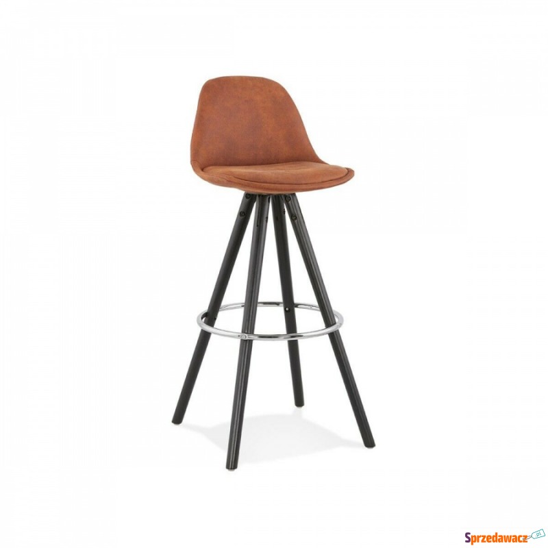 Krzesło barowe Kokoon Design Agouti brązowo-czarne - Taborety, stołki, hokery - Puławy