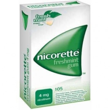 Nicorette freshmint 4mg x 105 gum