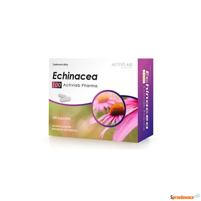 Echinacea extra 100mg x 50 kapsułek - Witaminy i suplementy - Nysa