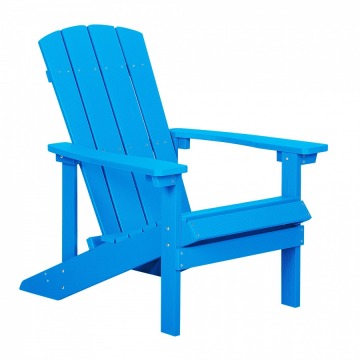Krzesło ogrodowe niebieskie ADIRONDACK