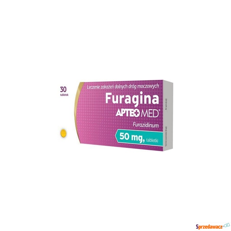Furagina apteo med 50mg x 30 tabletek - Witaminy i suplementy - Będzin