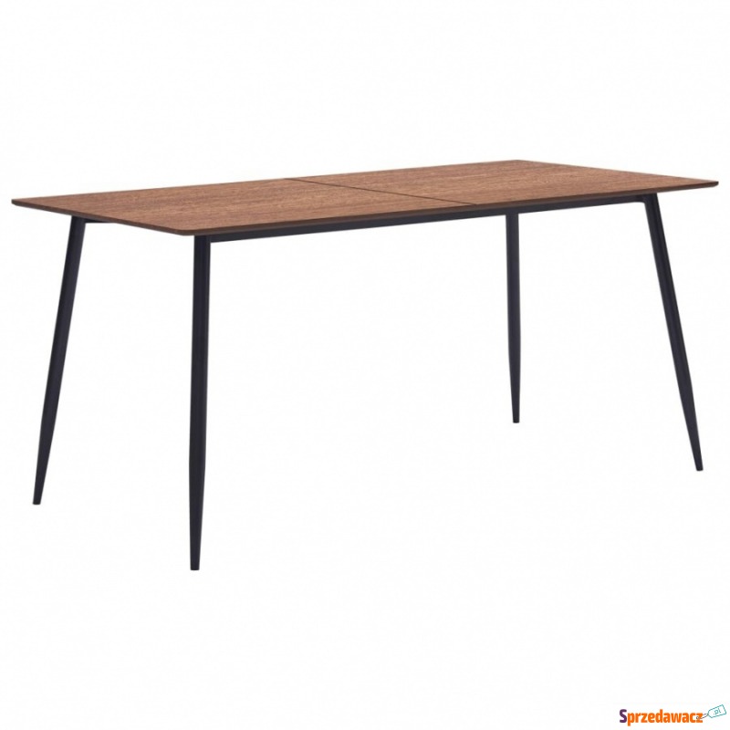 Stół jadalniany, brązowy, 160 x 80 x 75 cm, MDF - Stoły kuchenne - Tarnobrzeg