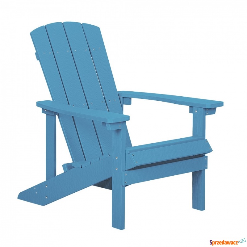 Krzesło ogrodowe turkusowe ADIRONDACK - Krzesła ogrodowe - Zgorzelec