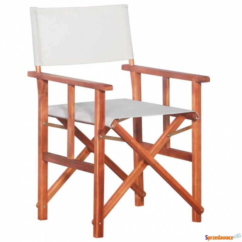 Krzesło reżyserskie, lite drewno akacjowe - Krzesła ogrodowe - Oława