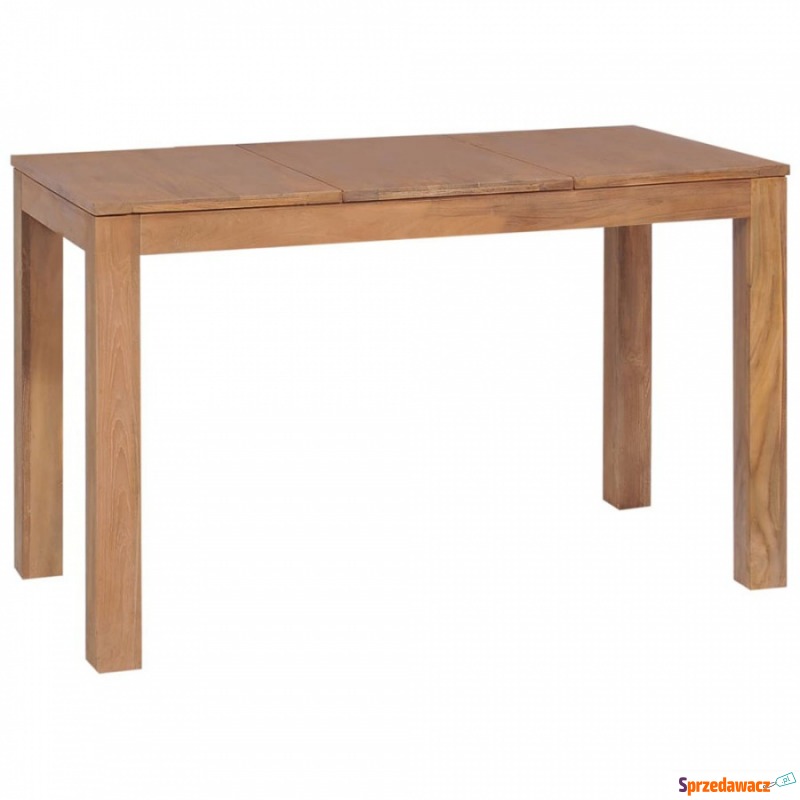 Stół z drewna tekowego, naturalne wykończenie,... - Stoły kuchenne - Tczew