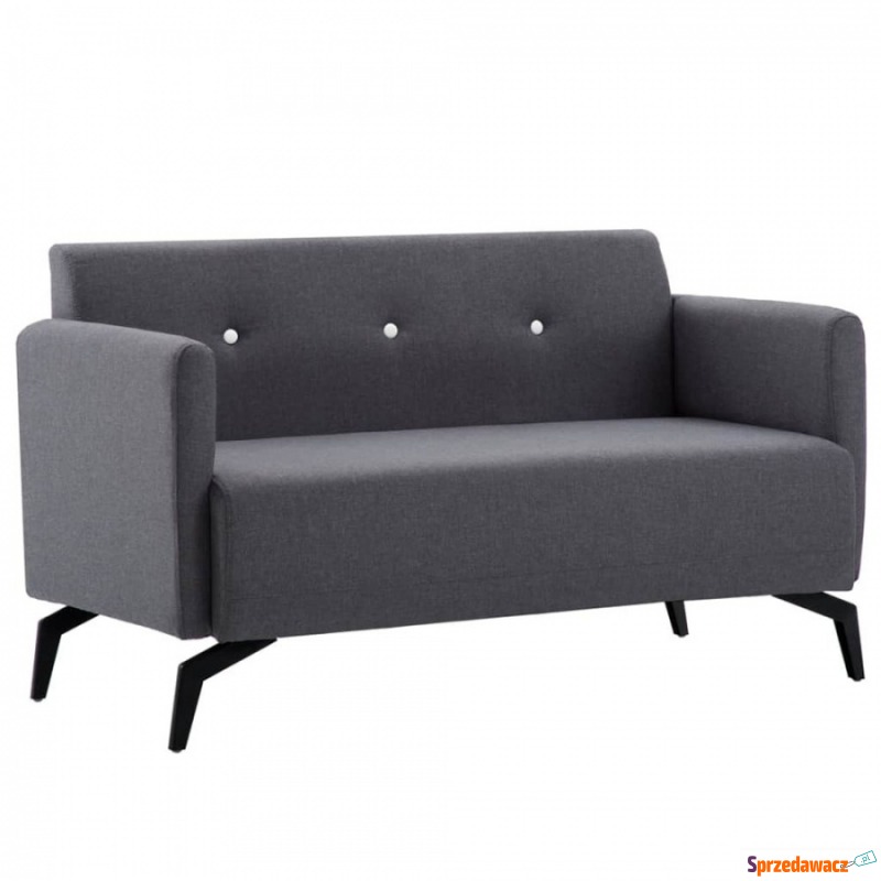 2-osobowa sofa tapicerowana tkaniną, 115x60x67... - Sofy, fotele, komplety... - Świętochłowice