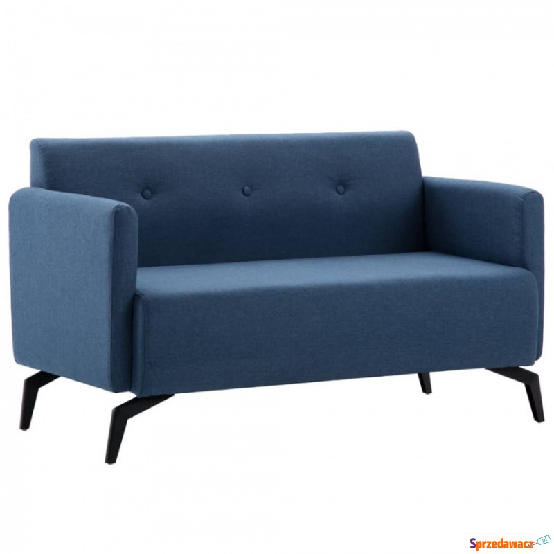 2-osobowa sofa tapicerowana tkaniną, 115x60x67... - Sofy, fotele, komplety... - Gorlice