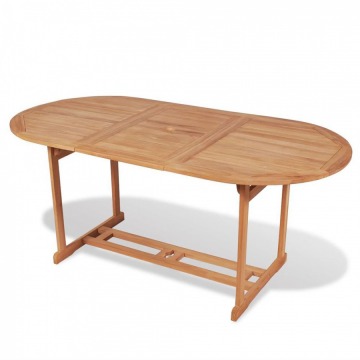 Stół ogrodowy, 180 x 90 x 75 cm, drewno teakowe
