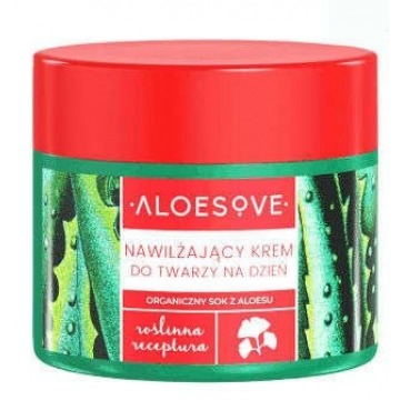 Aloesove nawilżający krem do twarzy na dzień 50ml