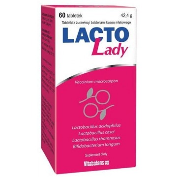 Lacto lady x 60 tabletek