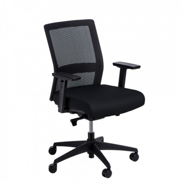 Krzesło biurowe Press czarny/czarny