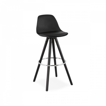 Krzesło barowe Kokoon Design Supro czarne