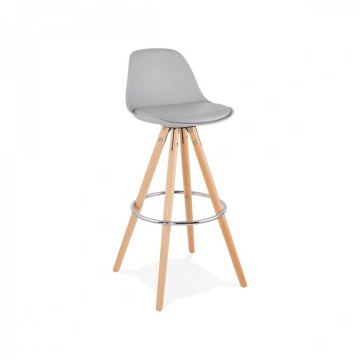 Krzesło barowe Kokoon Design Anau szare