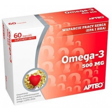 Apteo omega-3 x 60 kapsułek