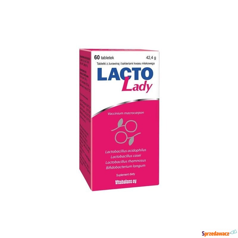 Lacto lady x 60 tabletek - Witaminy i suplementy - Świeradów-Zdrój
