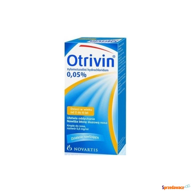 Otrivin 0,05% krople 10g - Leki bez recepty - Końskie