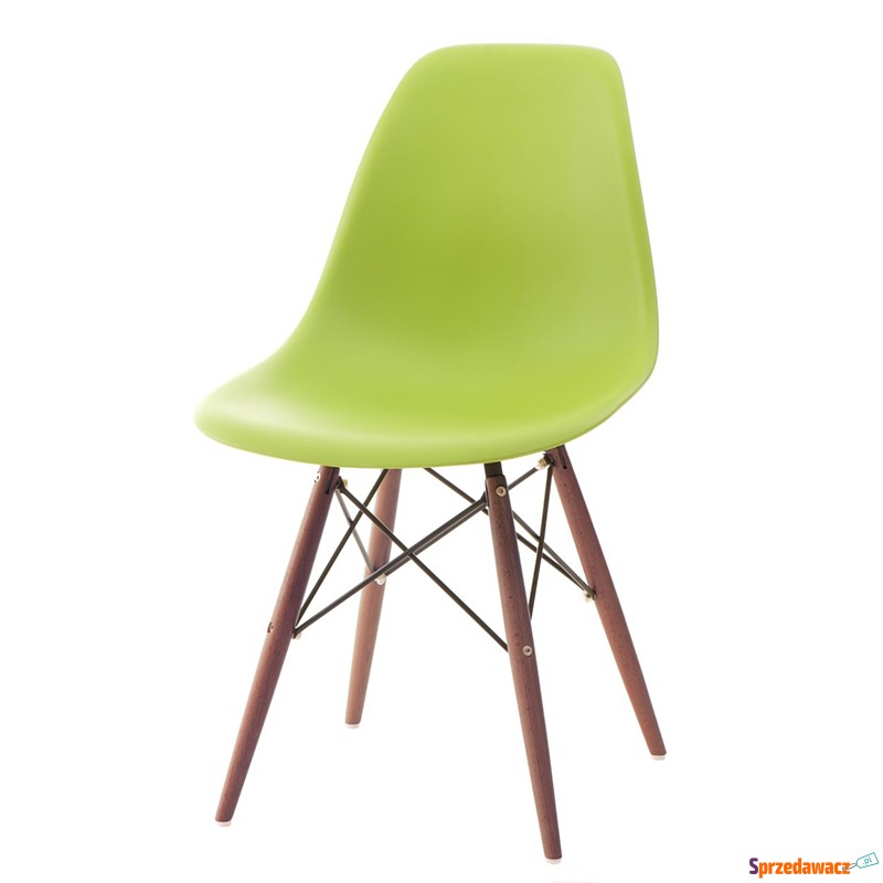 Krzesło P016W PP zielone/dark - Krzesła do salonu i jadalni - Ełk