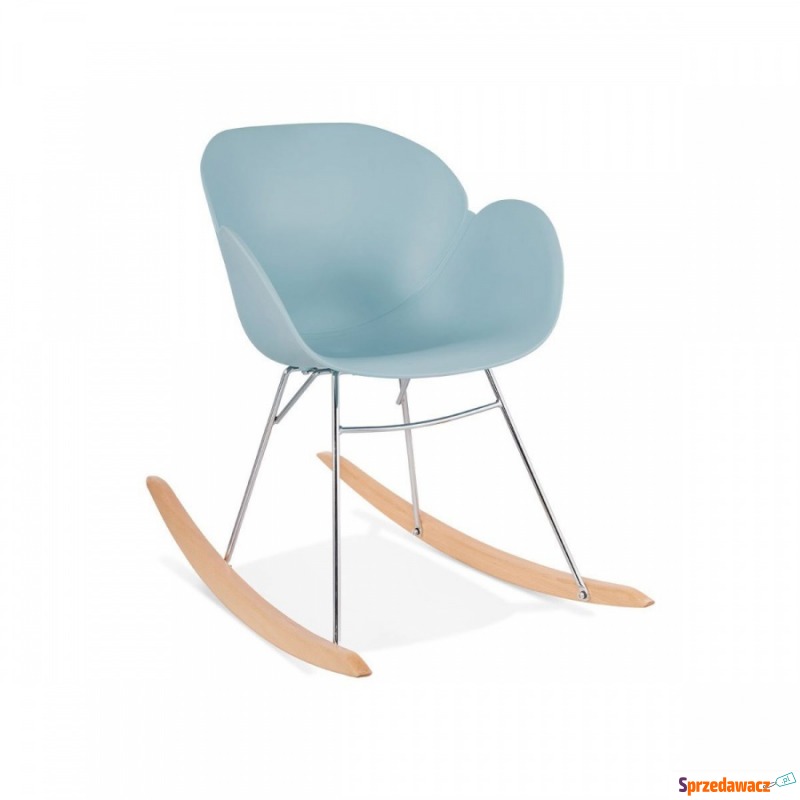 Fotel bujany Kokoon Design Knebel niebieski - Sofy, fotele, komplety... - Oława