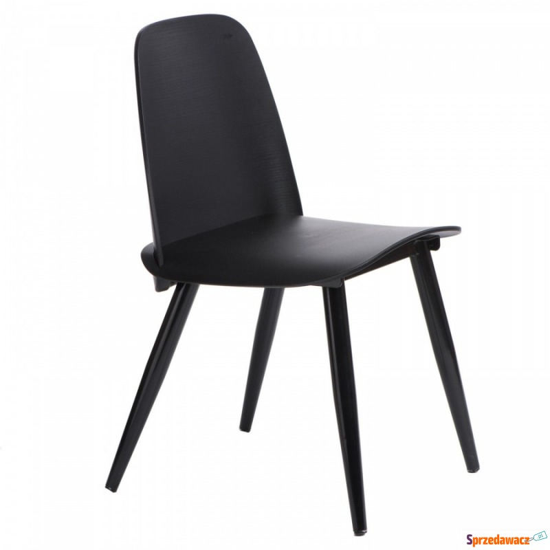Krzesło Rosse czarne - Krzesła do salonu i jadalni - Zgorzelec