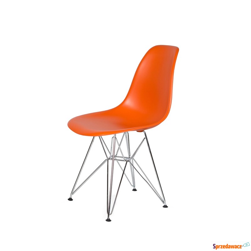 Krzesło DSR Silver King Home sycylijski pomarańcz - Krzesła do salonu i jadalni - Przemyśl