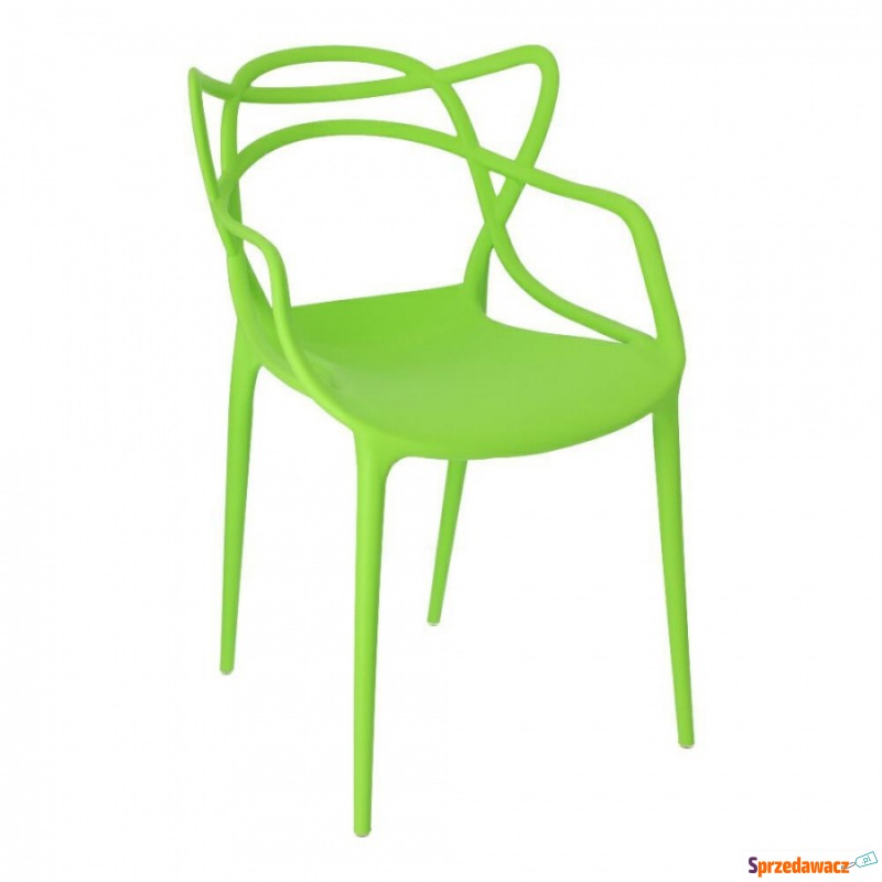 Krzesło Lexi zielone insp. Master chair - Krzesła do salonu i jadalni - Pruszcz Gdański