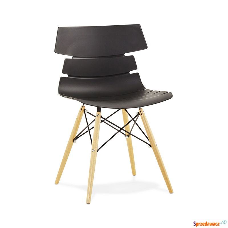 Krzesło Asian Kokoon Design czarny - Krzesła do salonu i jadalni - Kraśnik