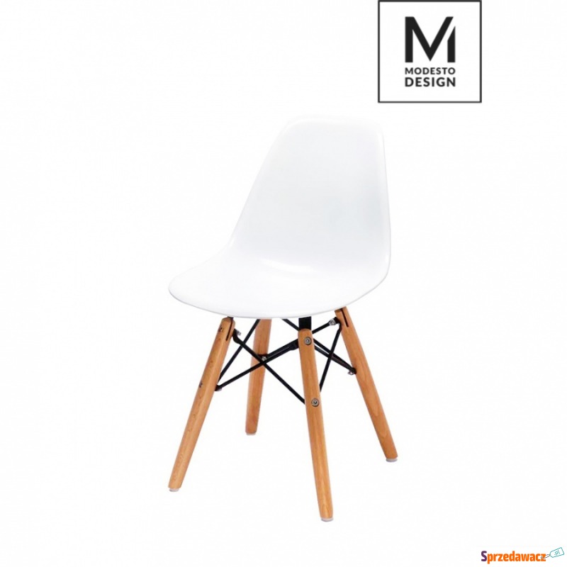 Krzesło Modesto Junior białe - Meble dla dzieci - Pabianice