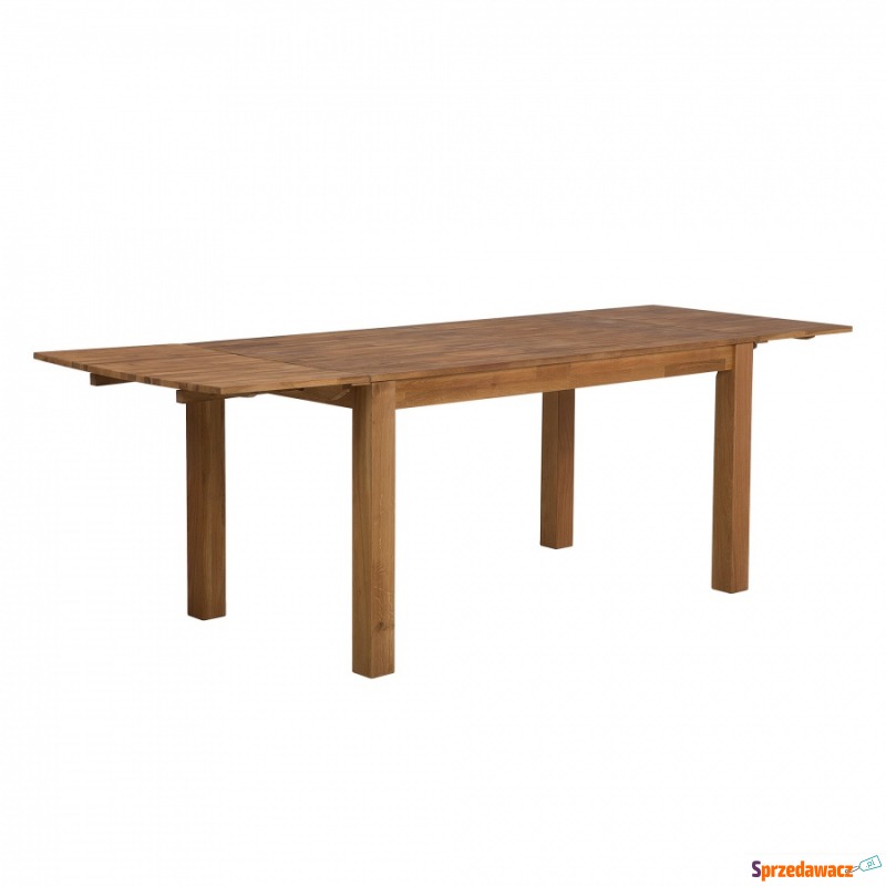 Stół do jadalni drewno jasnobrązowy 150 x 85 cm... - Stoły kuchenne - Rogoźnik