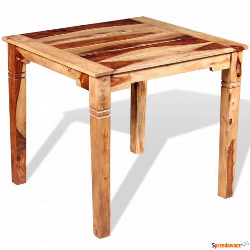 Stół jadalniany z drewna sheesham, 82 x 80 x 76... - Stoły kuchenne - Załom