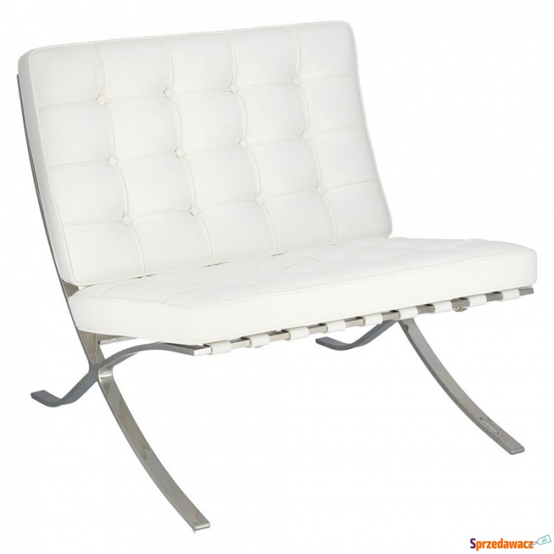 Fotel Barcelona D2.Design biały - Krzesła biurowe - Borzestowo