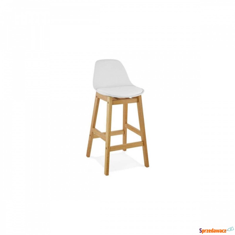 Krzesło barowe Kokoon Design Elody Mini białe - Taborety, stołki, hokery - Tarnobrzeg