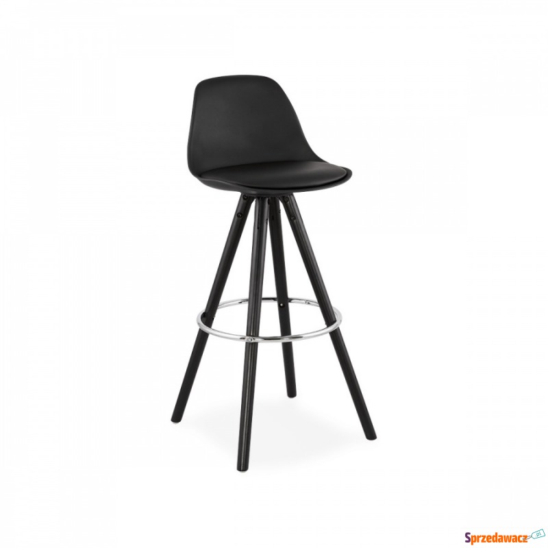 Krzesło barowe Kokoon Design Supro czarne - Taborety, stołki, hokery - Chojnice