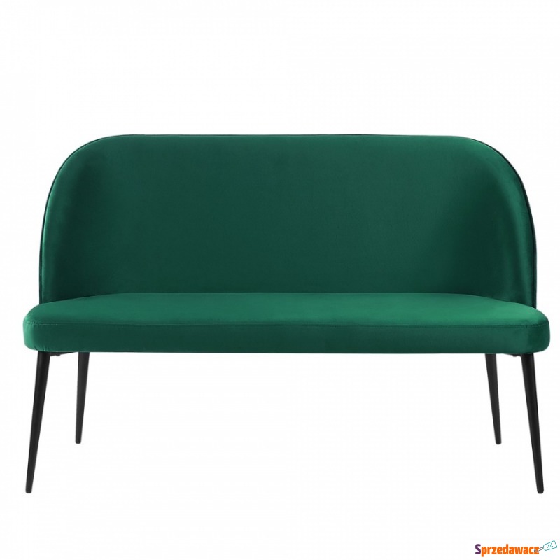 Sofa 2-osobowa welurowa zielona OSBY - Sofy, fotele, komplety... - Gorzów Wielkopolski