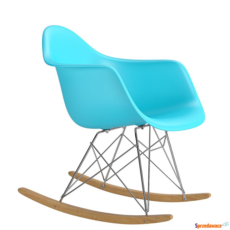 Krzesło P018 RR PP ocean blue insp. RAR plozy - Sofy, fotele, komplety... - Gdańsk
