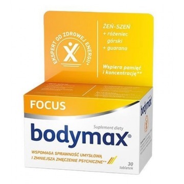 Bodymax focus x 30 tabletek