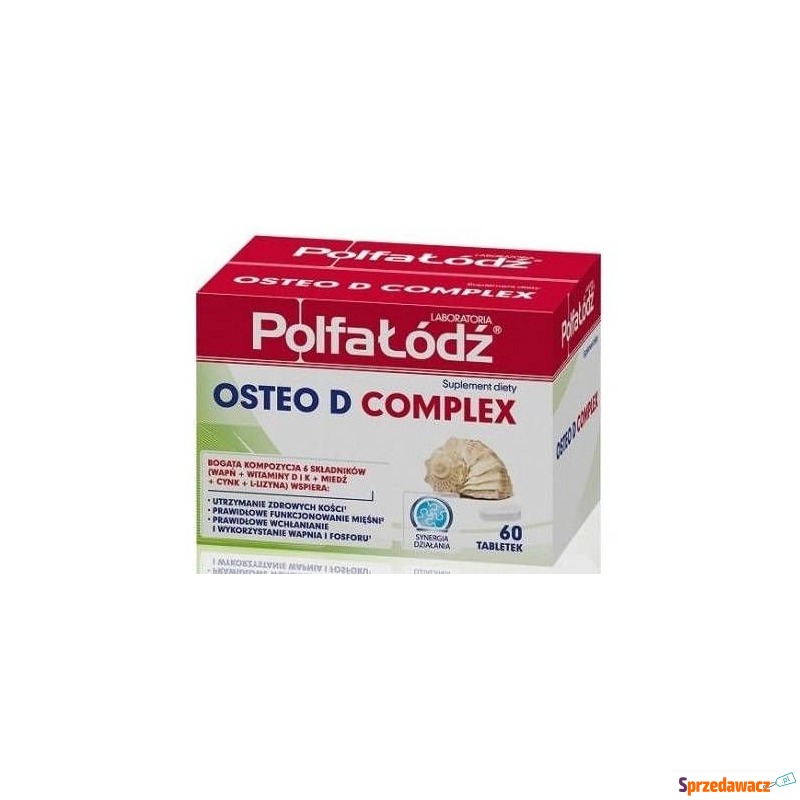 Osteo d complex x 60 tabletek - Witaminy i suplementy - Orzesze
