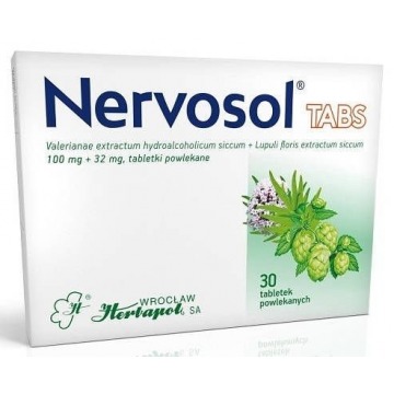 Nervosol tabs x 30 tabletek
