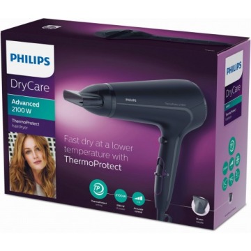 Suszarka do włosów Philips DryCare Advanced HP 8230 (2100W; kolor czarny)