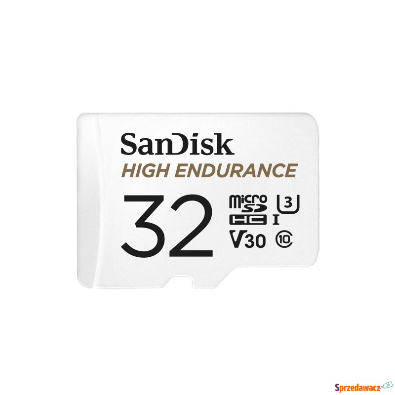 High Endurance microSDHC 32GB V30 z adapterem... - Karty pamięci, czytniki,... - Augustów