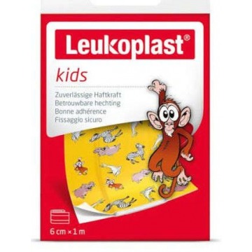 Leukoplast kids plaster 6cm x 1m x 1 sztuka