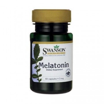 Swanson melatonina 3mg x 60 kapsułek
