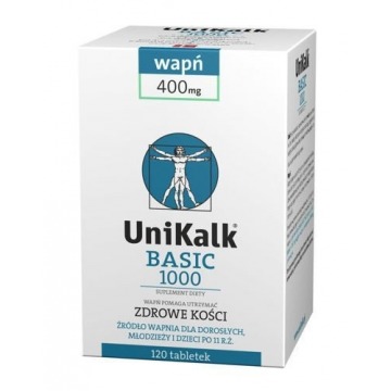 Unikalk basic 1000 x 120 tabletek