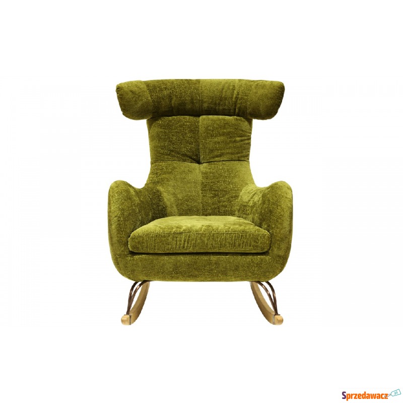 Fotel bujany HF473 zielony - Sofy, fotele, komplety... - Kętrzyn