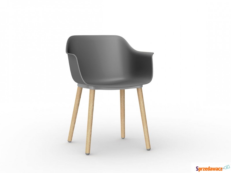Krzesło Shape Wood Gris Oscuro - Krzesła kuchenne - Wieluń